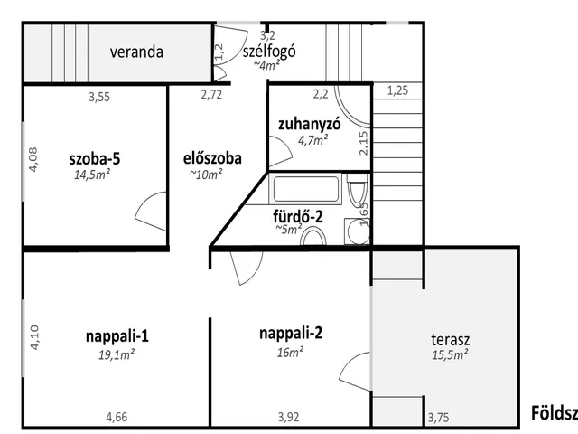 Eladó ház Miskolc 195 nm