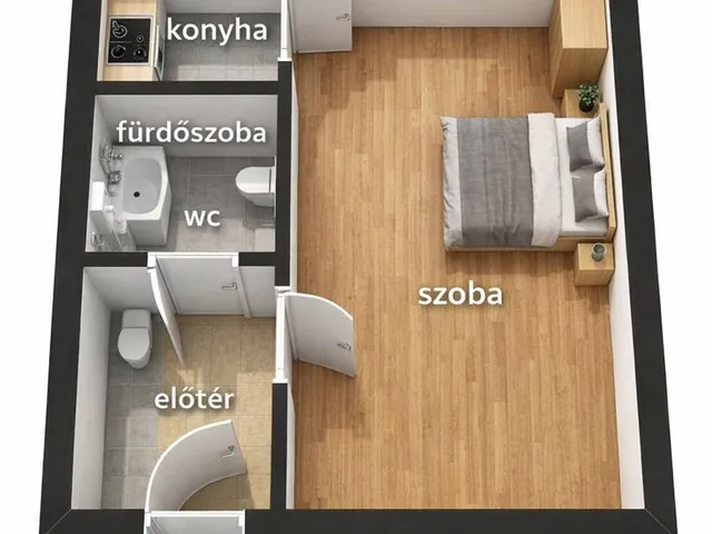 Kiadó lakás Miskolc 28 nm