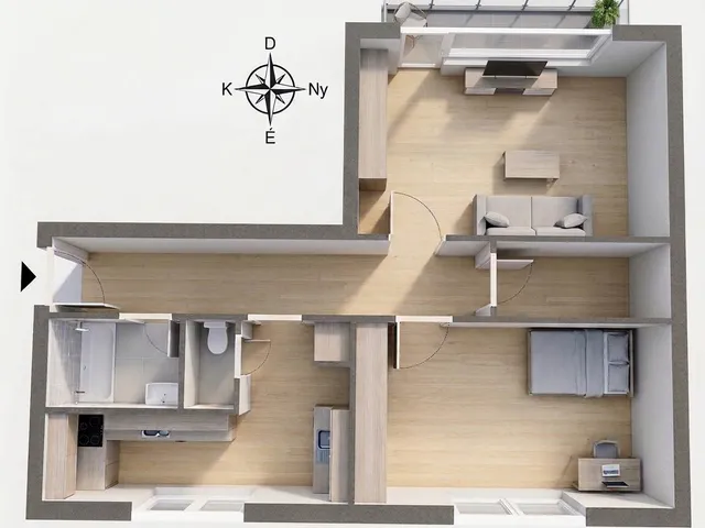 Eladó lakás Miskolc 55 nm