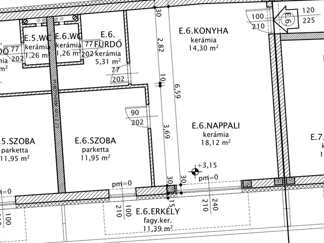 Eladó lakás Jánossomorja 51 nm