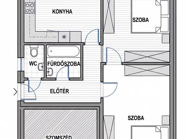 Eladó lakás Mosonmagyaróvár 53 nm