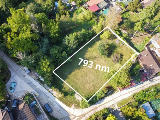 Eladó telek Miskolc, Diósgyőr 793 nm