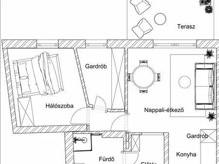 Eladó lakás Alsópáhok 60 nm