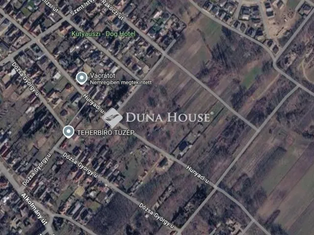 Eladó telek Vácrátót, Hunyadi út 2859 nm