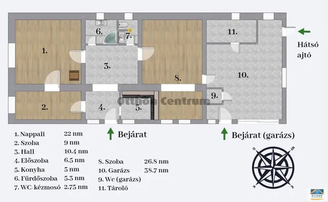 Eladó ház Törökbálint 88 nm