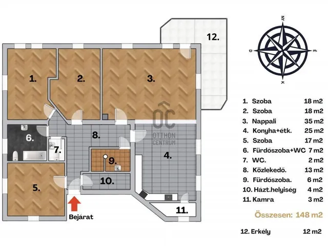 Eladó lakás Budapest XXII. kerület, Budafok 148 nm