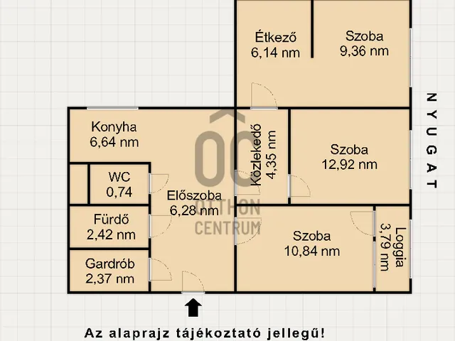 Eladó lakás Budapest III. kerület, Óbuda 66 nm