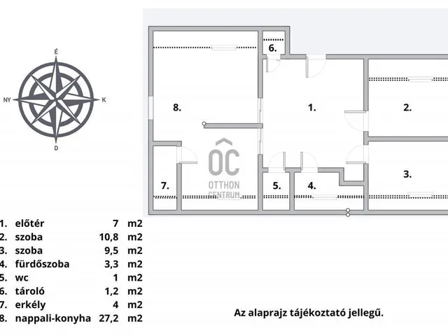 Eladó lakás Budapest XXII. kerület, Budafok-Rózsavölgy 75 nm