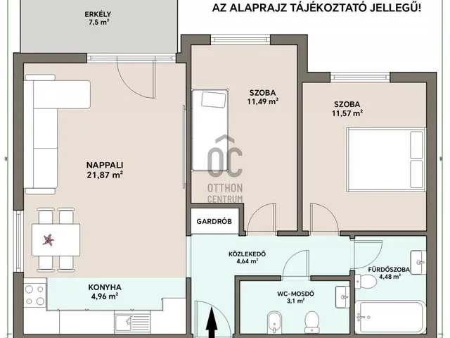 Eladó lakás Budapest XI. kerület 65 nm