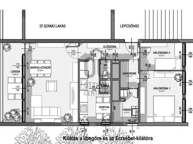 Eladó lakás Budapest II. kerület, Kurucles 75 nm