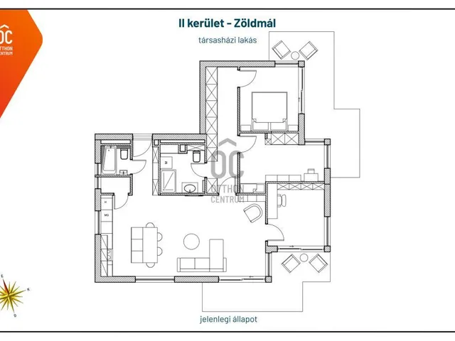 Eladó lakás Budapest II. kerület, Zöldmál 91 nm