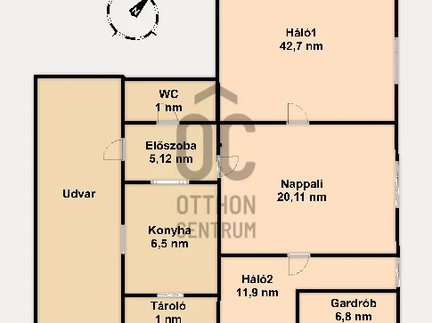 Eladó lakás Budapest I. kerület, Krisztinaváros I. ker. 89 nm
