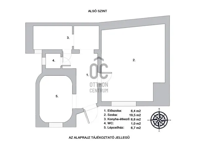 Eladó lakás Budapest II. kerület, Rózsadomb 72 nm