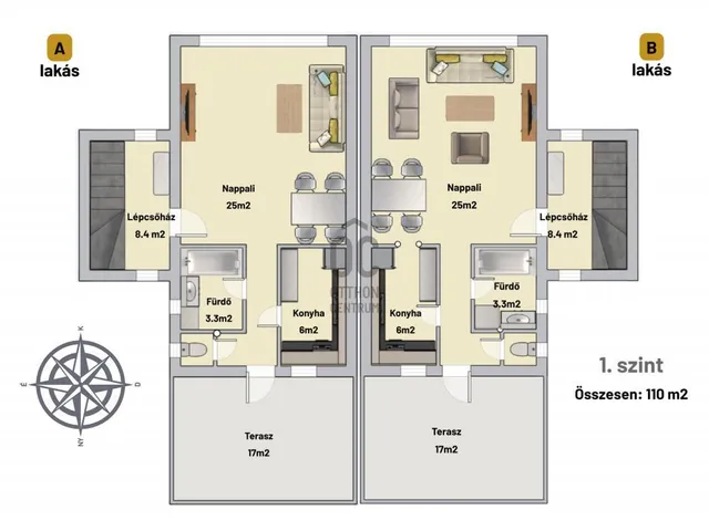 Eladó ház Budapest XI. kerület, Kelenvölgy 340 nm