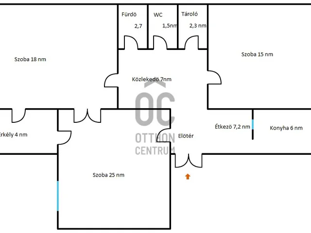 Eladó lakás Budapest III. kerület, Filatorigát 85 nm