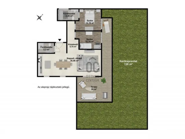 Eladó lakás Budapest III. kerület, Táborhegy 86 nm