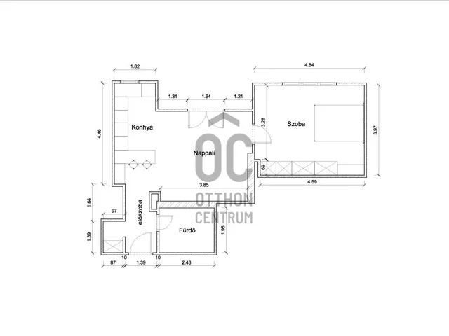 Eladó lakás Budapest II. kerület, Pasarét 52 nm