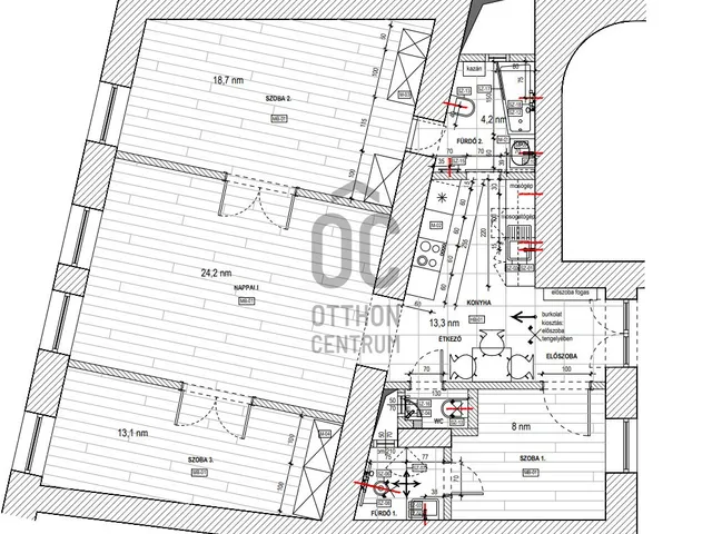 Eladó lakás Budapest I. kerület 85 nm