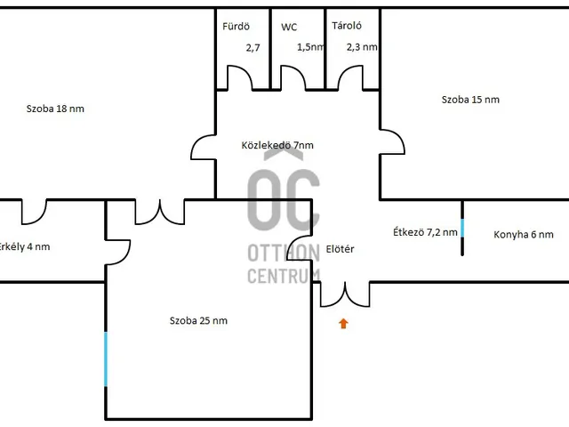 Eladó lakás Budapest III. kerület, Filatorigát 85 nm