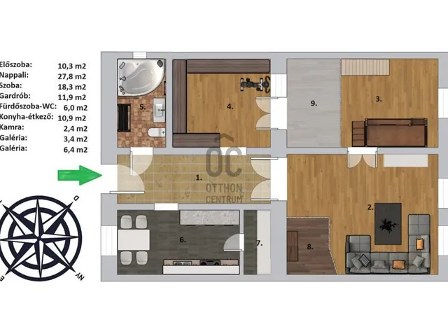 Eladó lakás Budapest II. kerület, Országút 85 nm