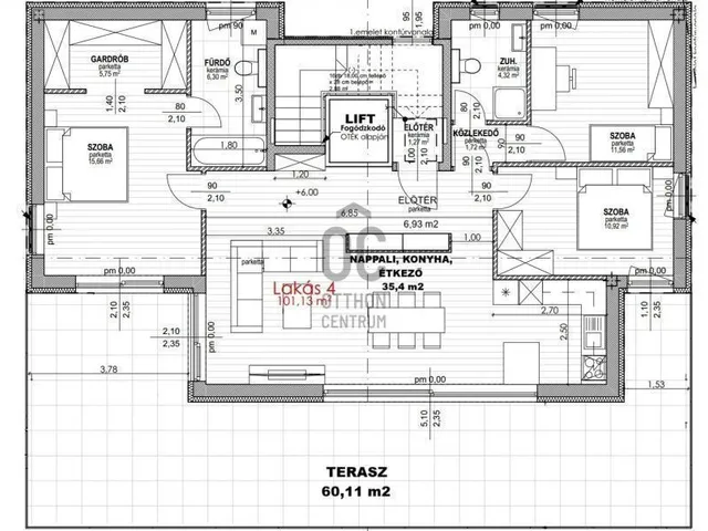 Eladó lakás Budapest XI. kerület, Sasad-Sashegy XI. ker. 121 nm