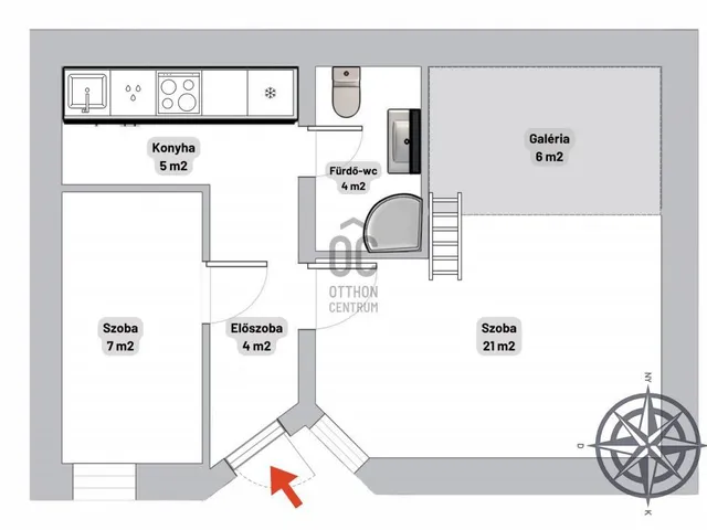 Eladó lakás Budapest VIII. kerület 41 nm