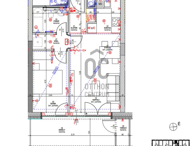 Eladó lakás Budapest III. kerület, Óbuda 46 nm