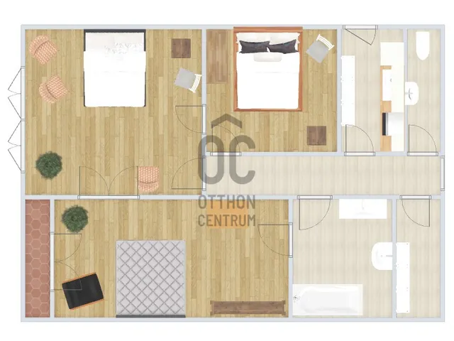 Eladó lakás Budapest III. kerület, Óbuda 60 nm