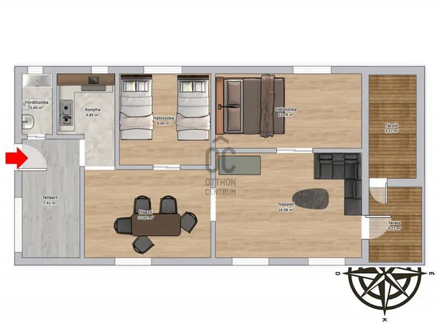 Eladó ház Dömsöd 62 nm