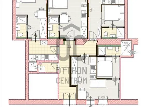 Eladó lakás Budapest XI. kerület, Lágymányos 119 nm