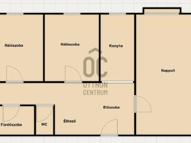 Eladó lakás Budapest III. kerület, Békásmegyer 57 nm