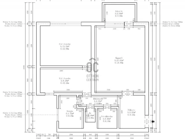 Eladó lakás Budapest XVI. kerület, Rákosszentmihály 58 nm