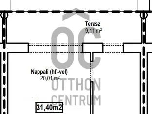 Eladó lakás Budapest XI. kerület, Albertfalva 31 nm