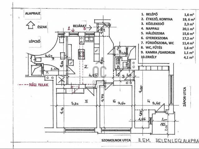 Eladó lakás Budapest III. kerület, Óbuda 93 nm