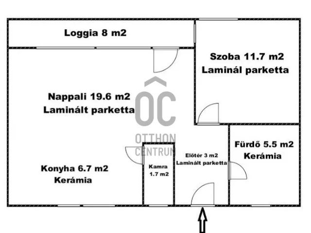 Eladó lakás Budapest XI. kerület, Albertfalva 48 nm