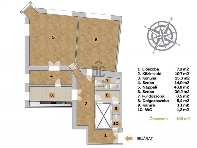 Eladó lakás Budapest VII. kerület 158 nm