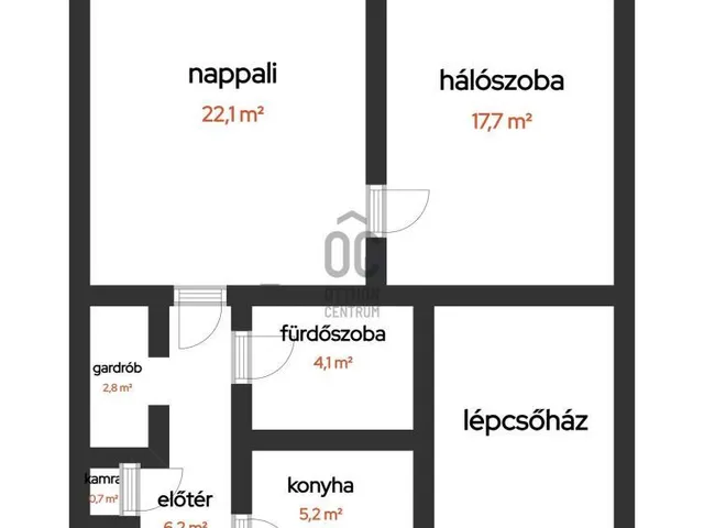 Eladó lakás Budapest III. kerület, Óbuda 60 nm