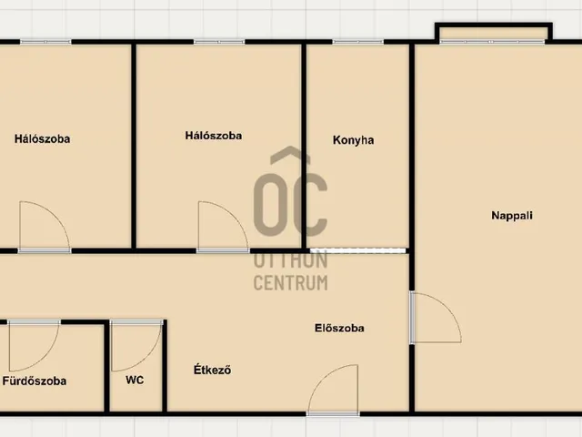 Eladó lakás Budapest III. kerület, Békásmegyer 57 nm