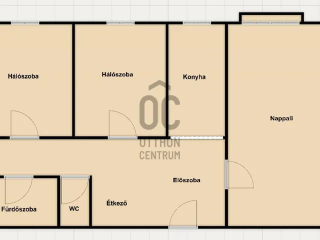 Eladó lakás Budapest III. kerület, Békásmegyer 57 nm