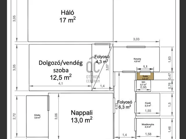 Eladó lakás Budapest III. kerület, Óbuda 66 nm