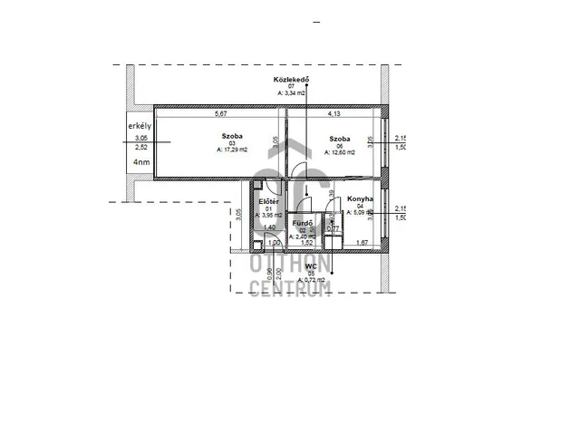 Eladó lakás Budapest XI. kerület, Kelenföld 48 nm