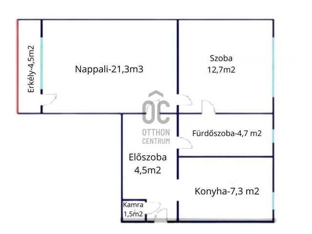 Eladó lakás Budapest XI. kerület, Kelenföld 55 nm