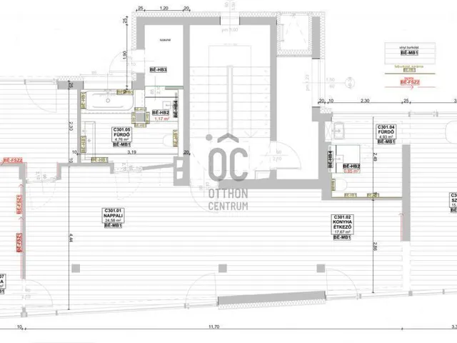 Eladó lakás Budapest III. kerület, Óbuda 90 nm