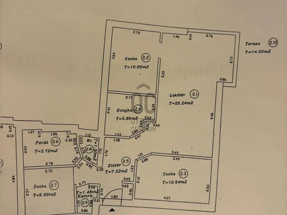 Eladó lakás Budapest III. kerület 78 nm