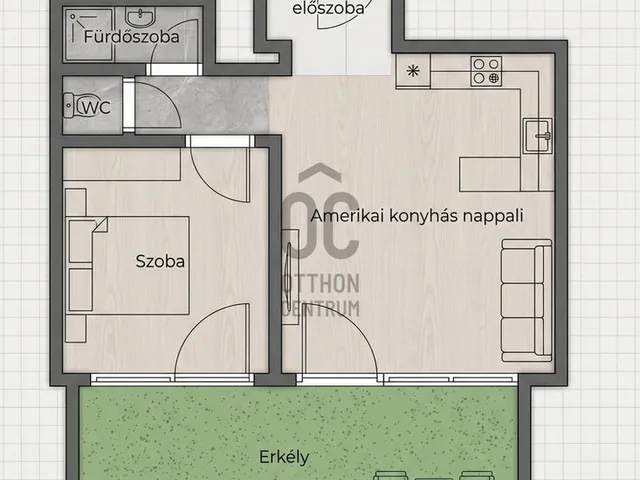 Eladó lakás Budapest III. kerület, Óbuda 52 nm