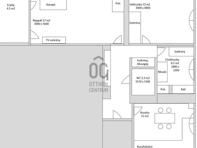 Eladó lakás Budapest XI. kerület, Kelenföld 62 nm