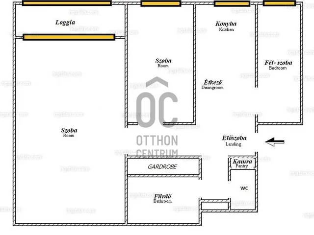 Eladó lakás Budapest II. kerület, Zöldmál 60 nm
