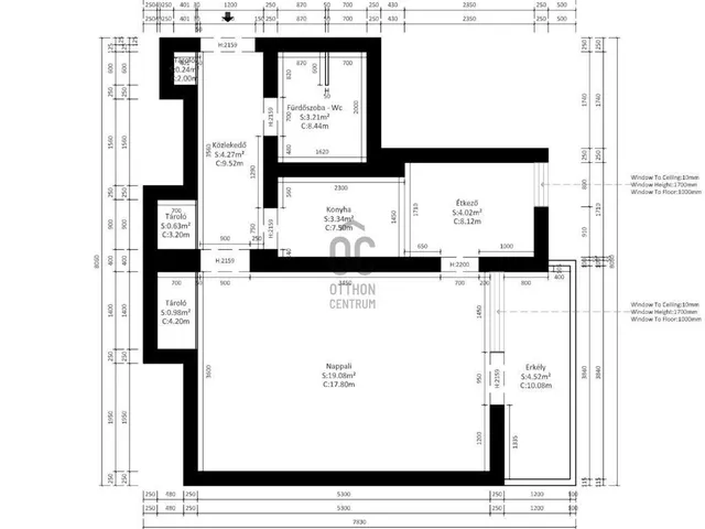 Eladó lakás Budapest IX. kerület 37 nm