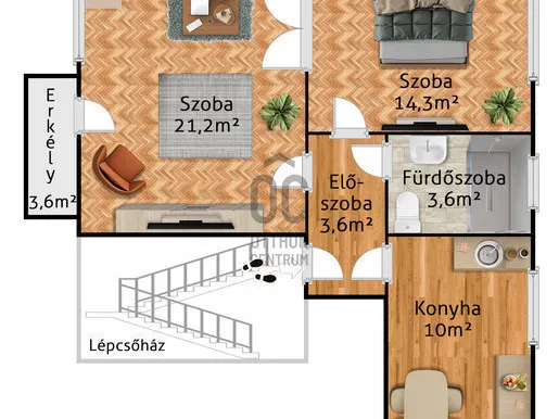 Eladó lakás Budapest XI. kerület, Kelenföld 53 nm