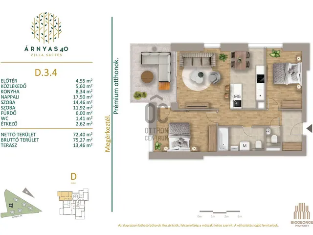 Eladó lakás Budapest XII. kerület, Zugliget 75 nm